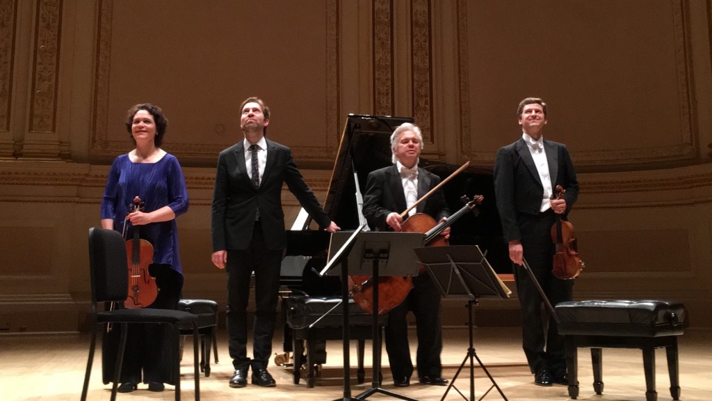 Leif Ove Andsnes, James Ehnes, Tabea Zimmermann, & Clemens Hagen